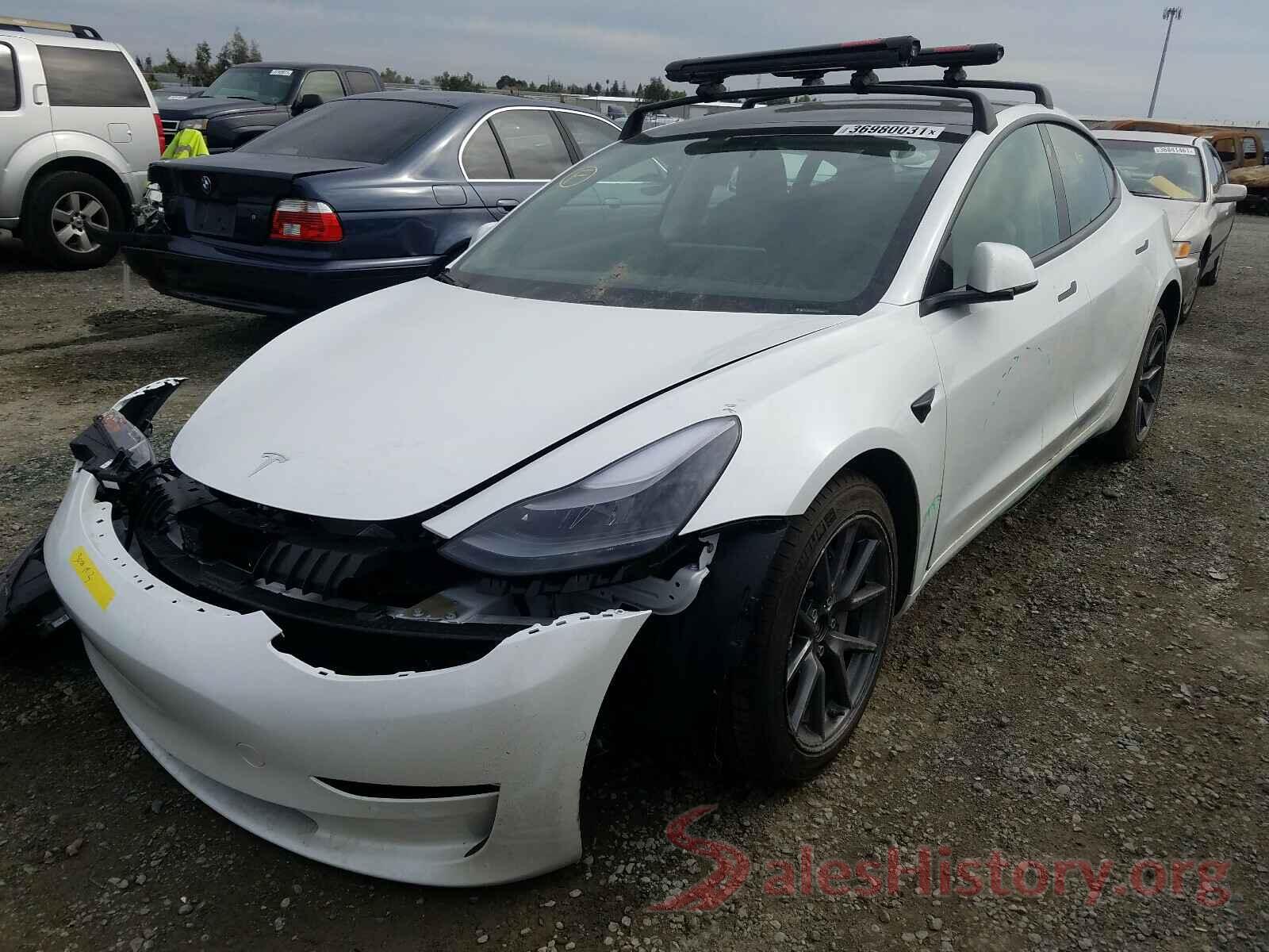 5YJ3E1EB7MF878983 2021 TESLA MODEL 3