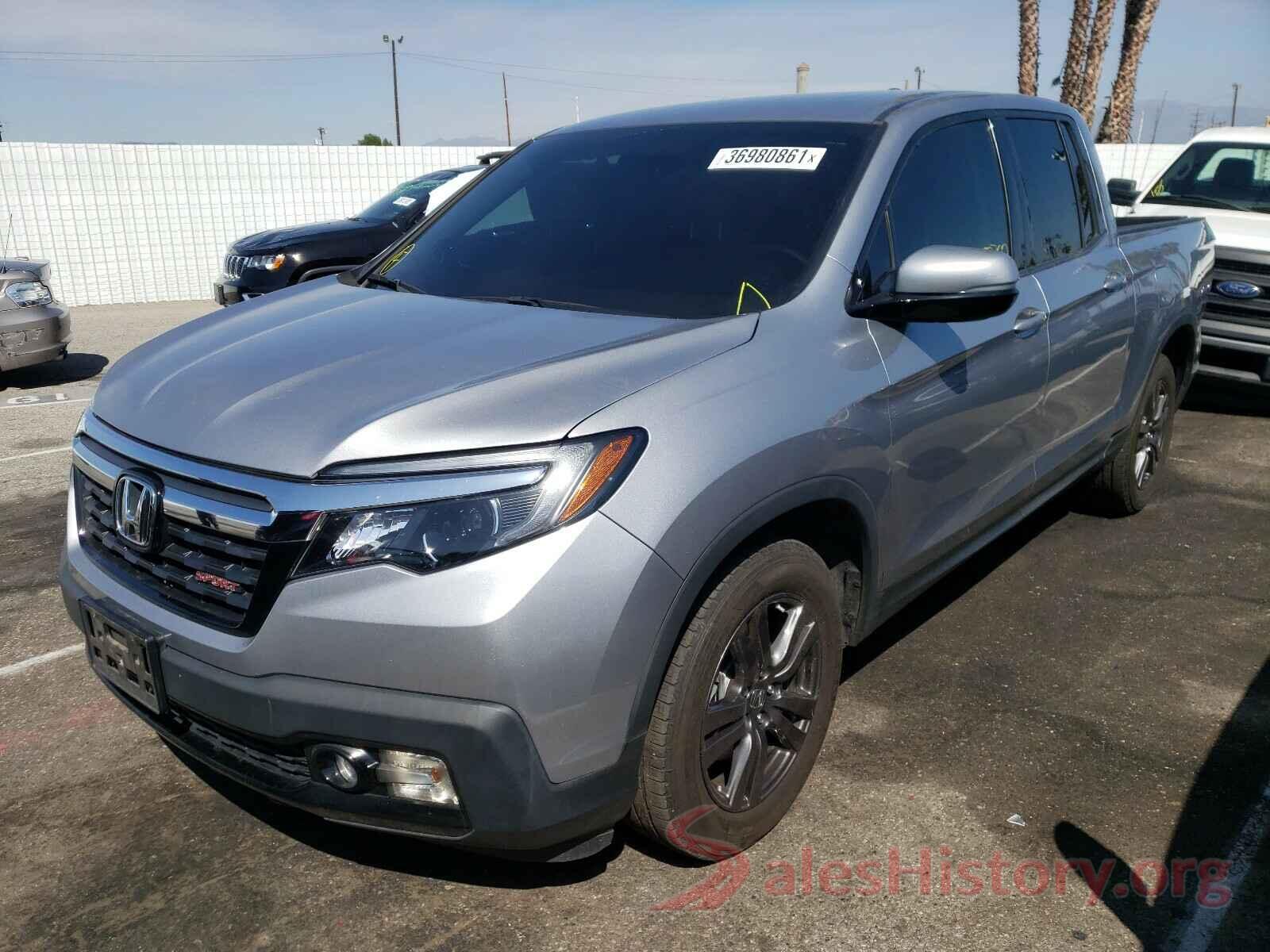 5FPYK2F18KB003619 2019 HONDA RIDGELINE