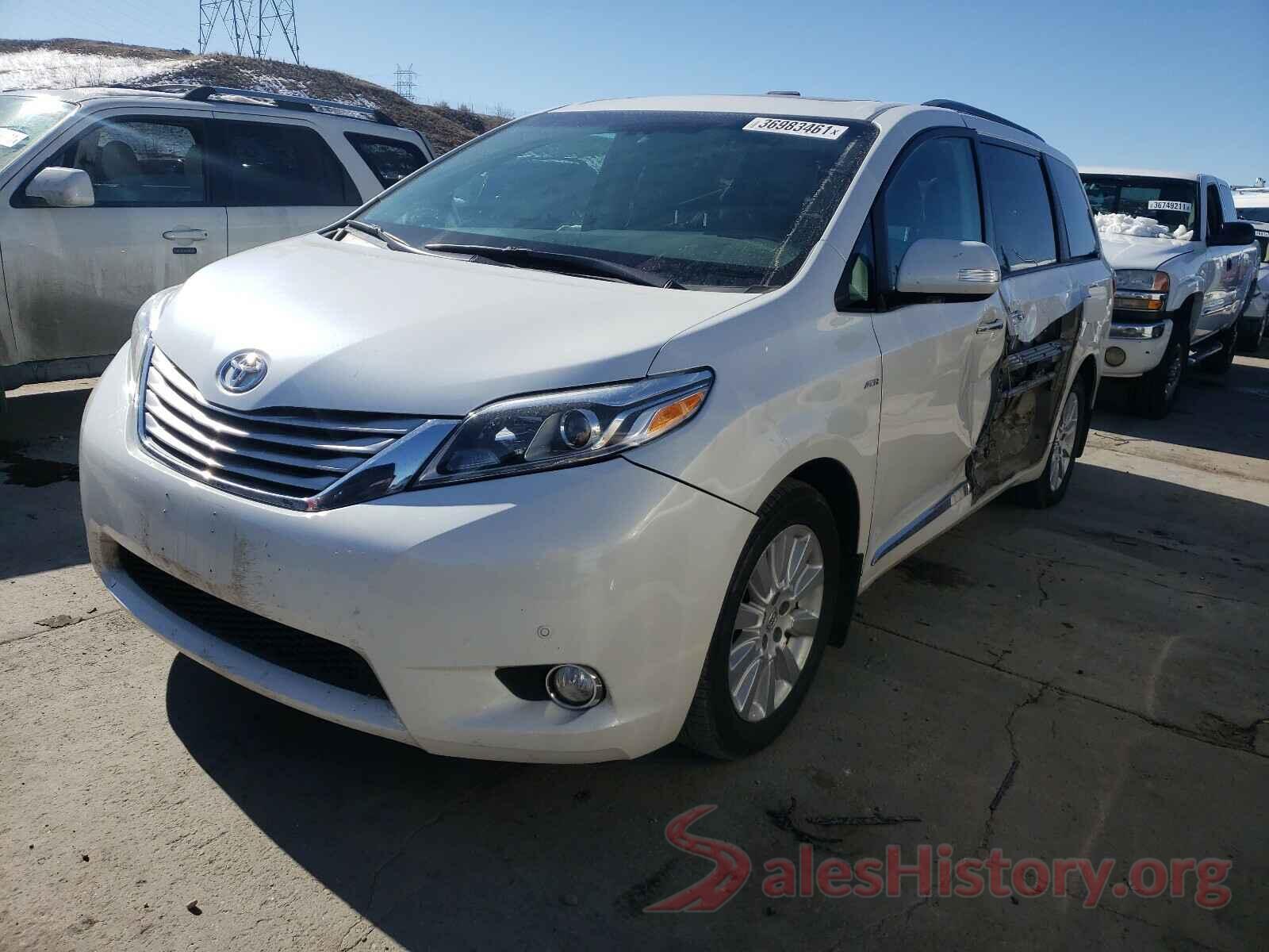 5TDDK3DC0GS144463 2016 TOYOTA SIENNA