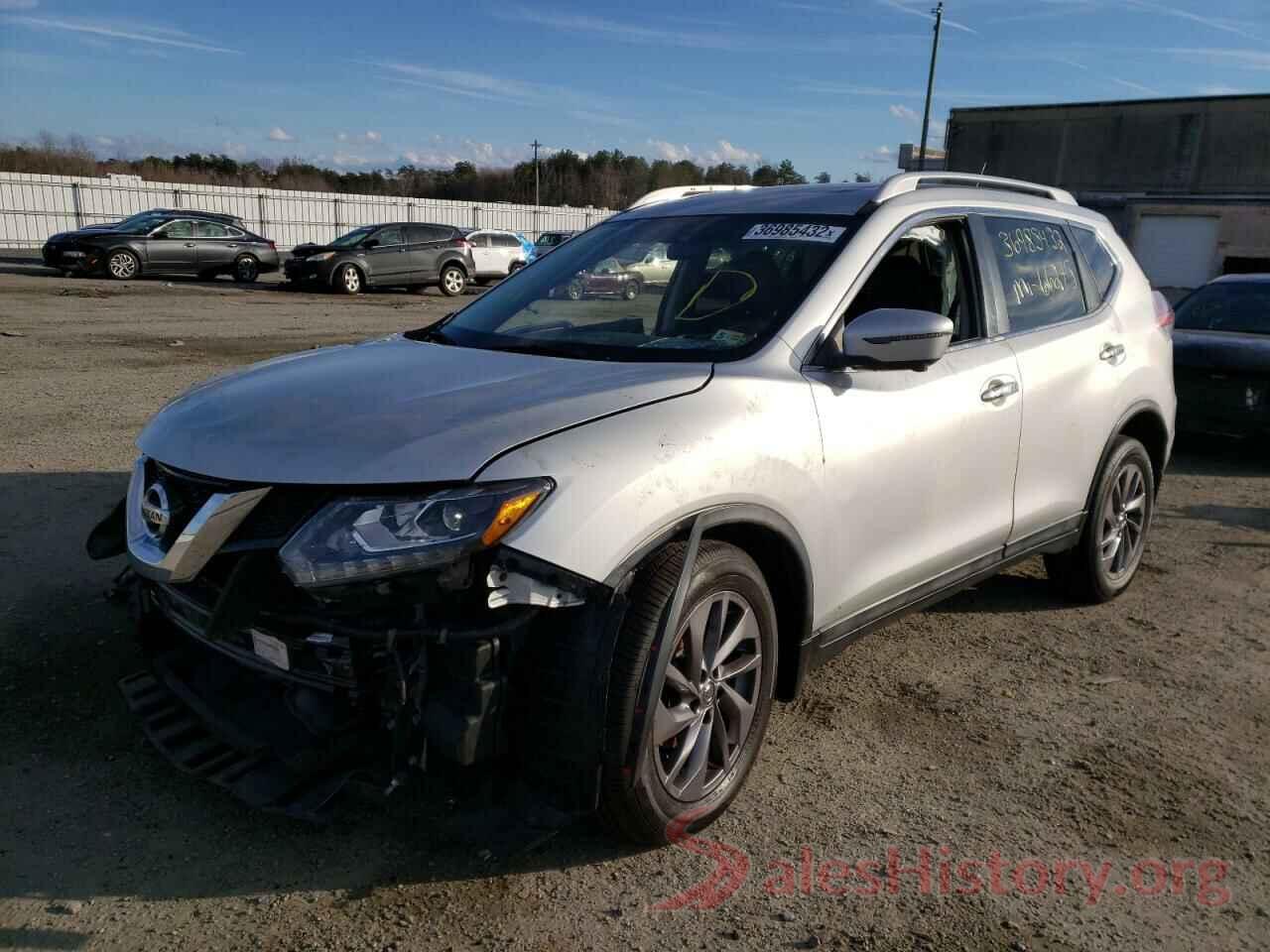 5N1AT2MV1GC853573 2016 NISSAN ROGUE