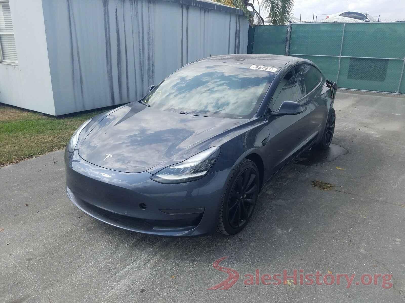 5YJ3E1EB3KF192582 2019 TESLA MODEL 3