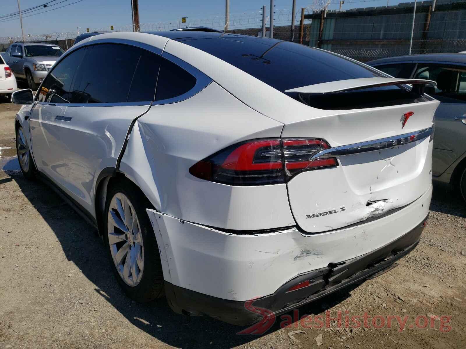 5YJXCDE25JF103702 2018 TESLA MODEL X