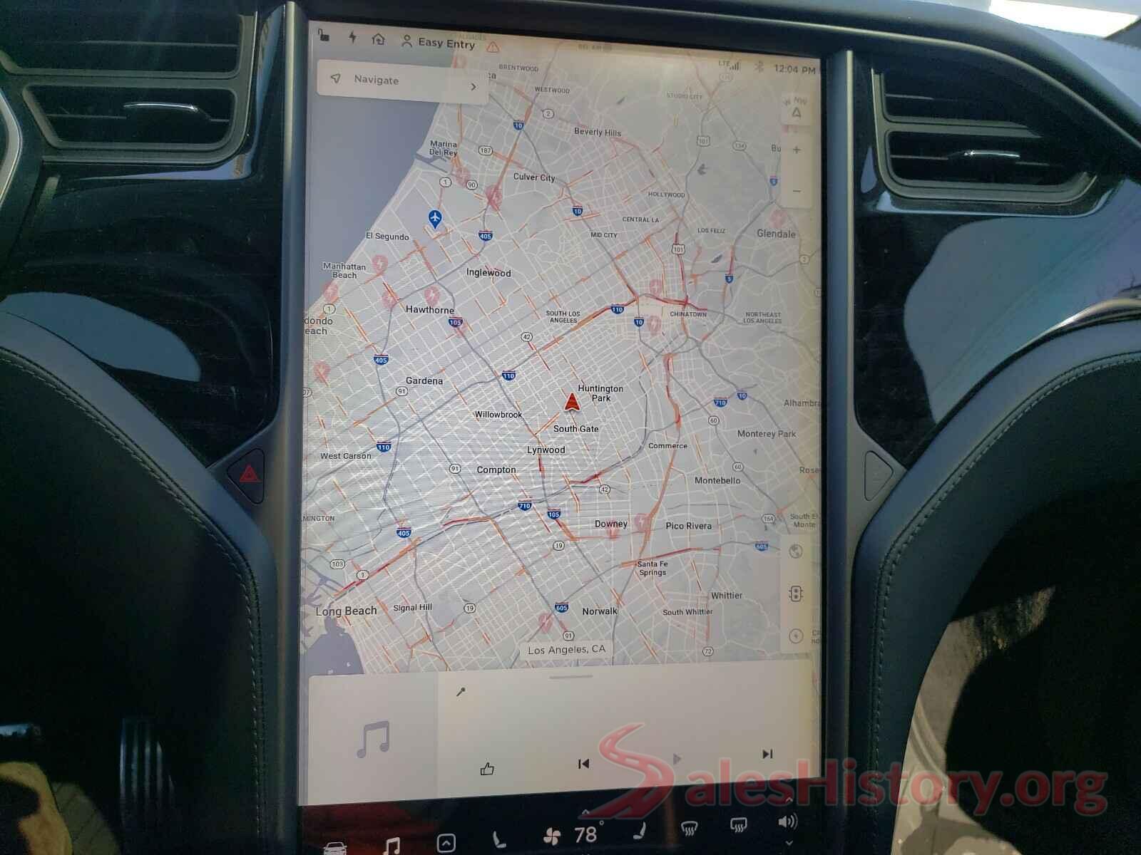 5YJXCDE25JF103702 2018 TESLA MODEL X