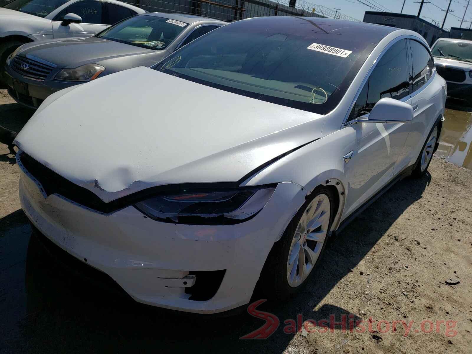 5YJXCDE25JF103702 2018 TESLA MODEL X