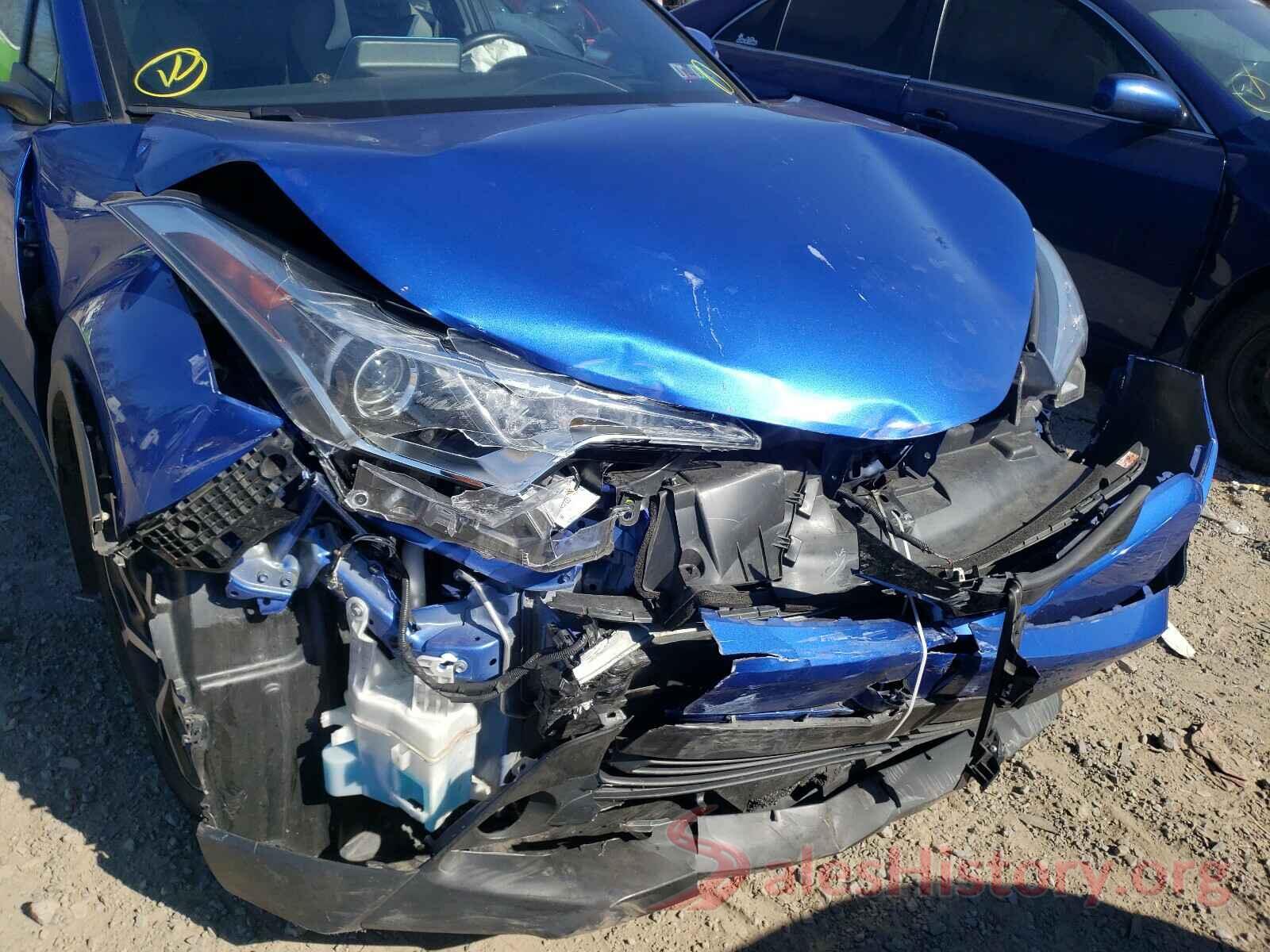 NMTKHMBX3KR098362 2019 TOYOTA C-HR