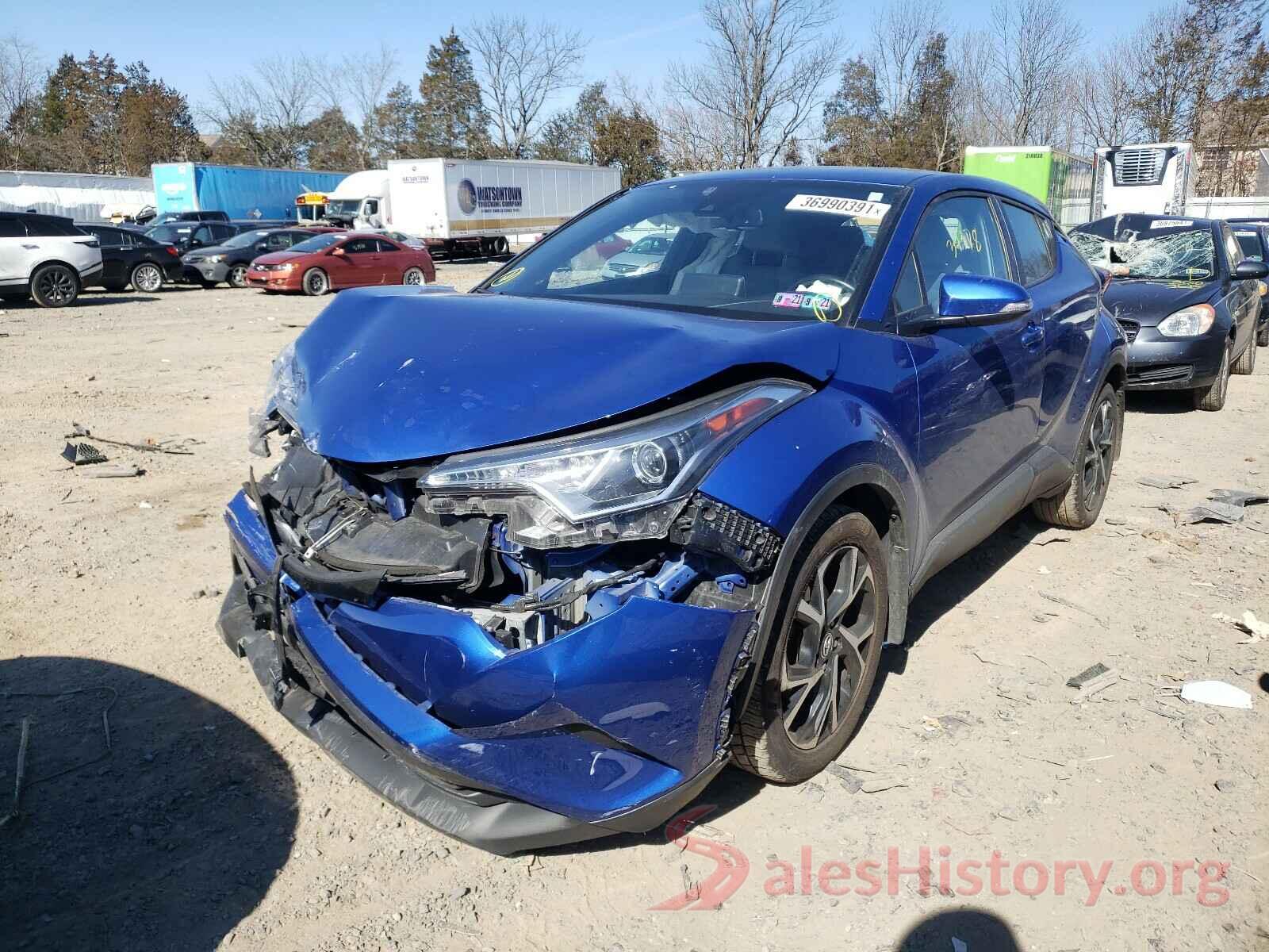 NMTKHMBX3KR098362 2019 TOYOTA C-HR