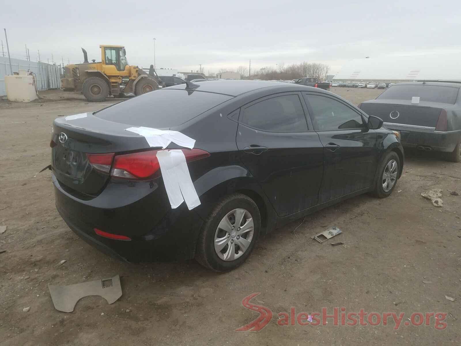 5NPDH4AE0GH669099 2016 HYUNDAI ELANTRA