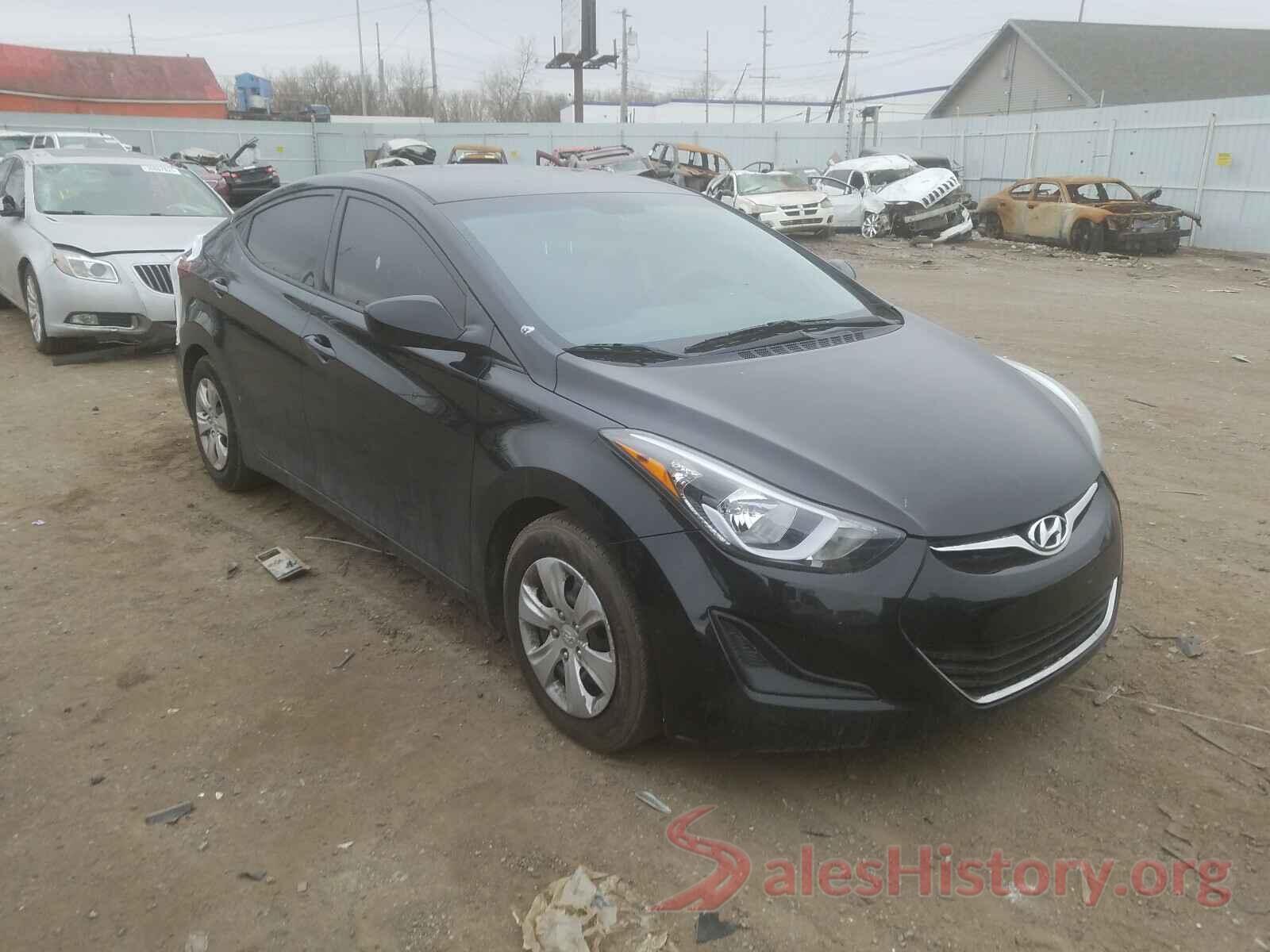 5NPDH4AE0GH669099 2016 HYUNDAI ELANTRA