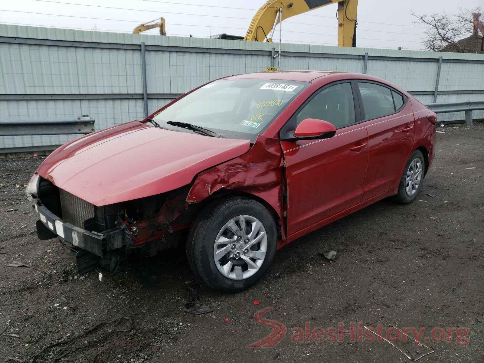 KMHD74LF6KU850890 2019 HYUNDAI ELANTRA