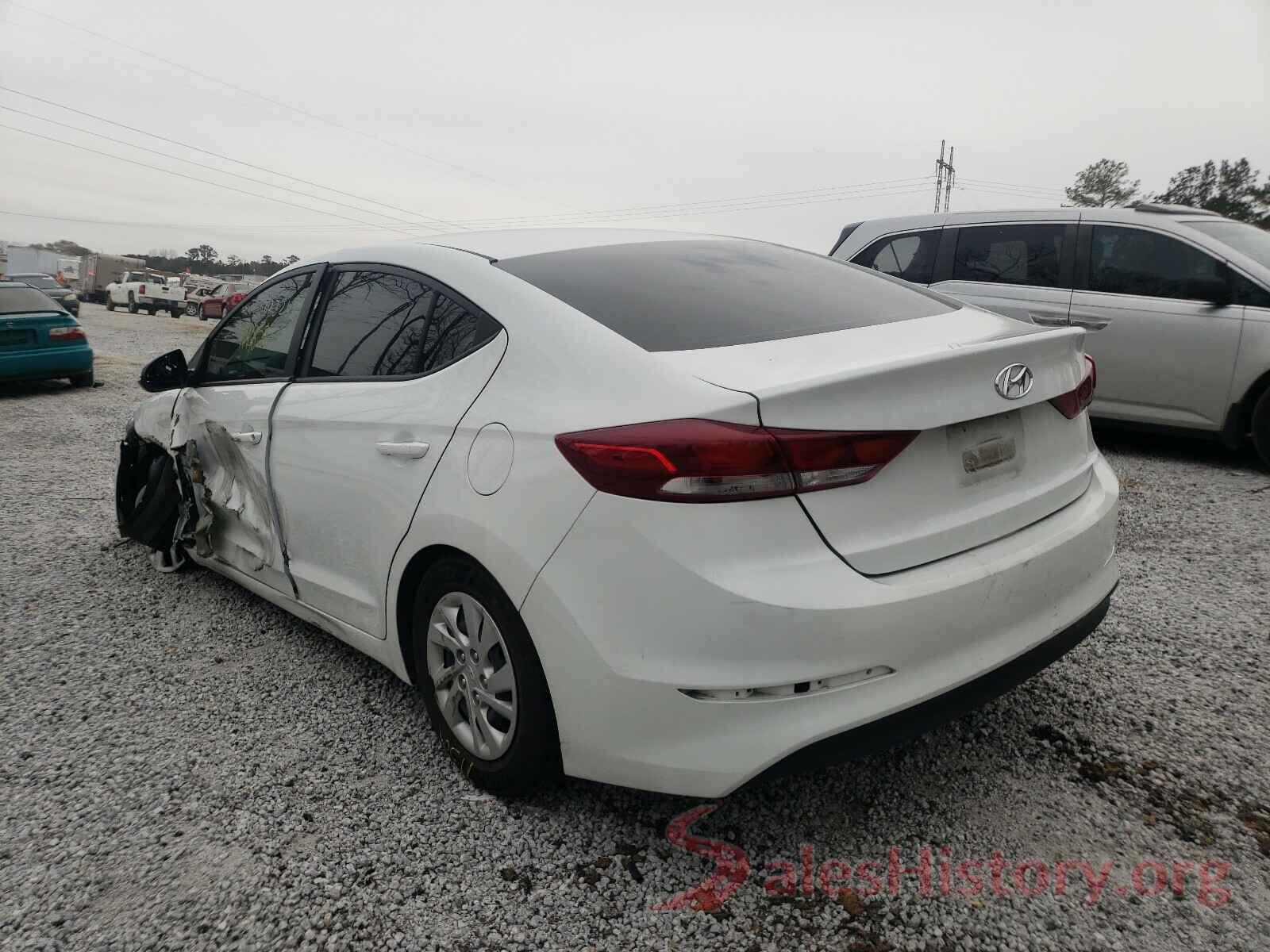 5NPD74LF8JH294045 2018 HYUNDAI ELANTRA