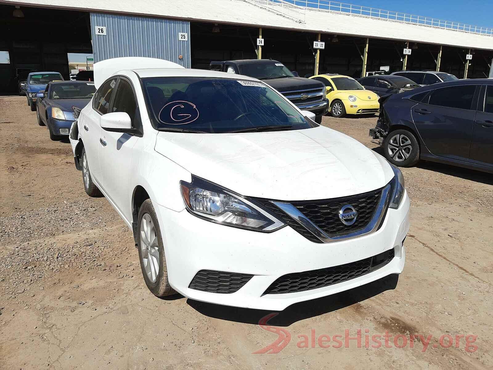 3N1AB7AP4KY457540 2019 NISSAN SENTRA