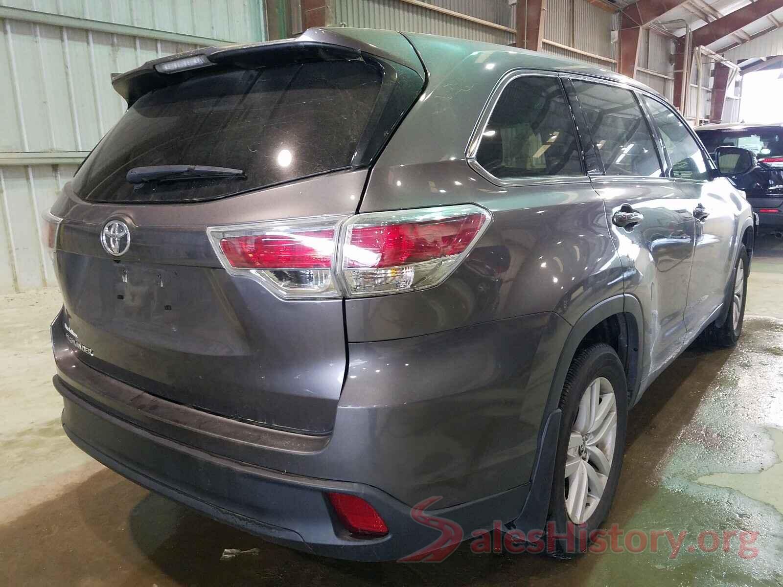 5TDZARFH1GS022831 2016 TOYOTA HIGHLANDER