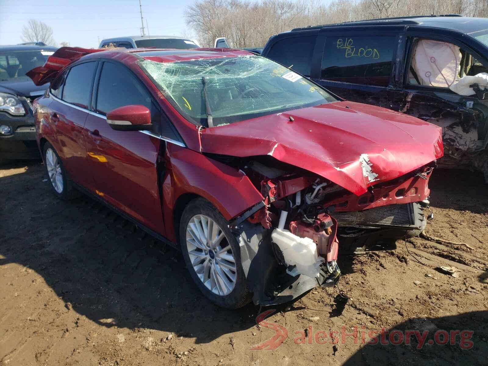 1FADP3J26HL298455 2017 FORD FOCUS