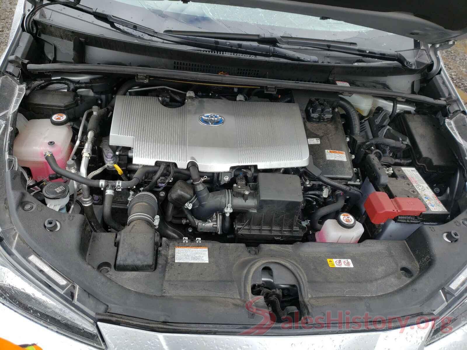 JTDL9RFU0K3001118 2019 TOYOTA PRIUS