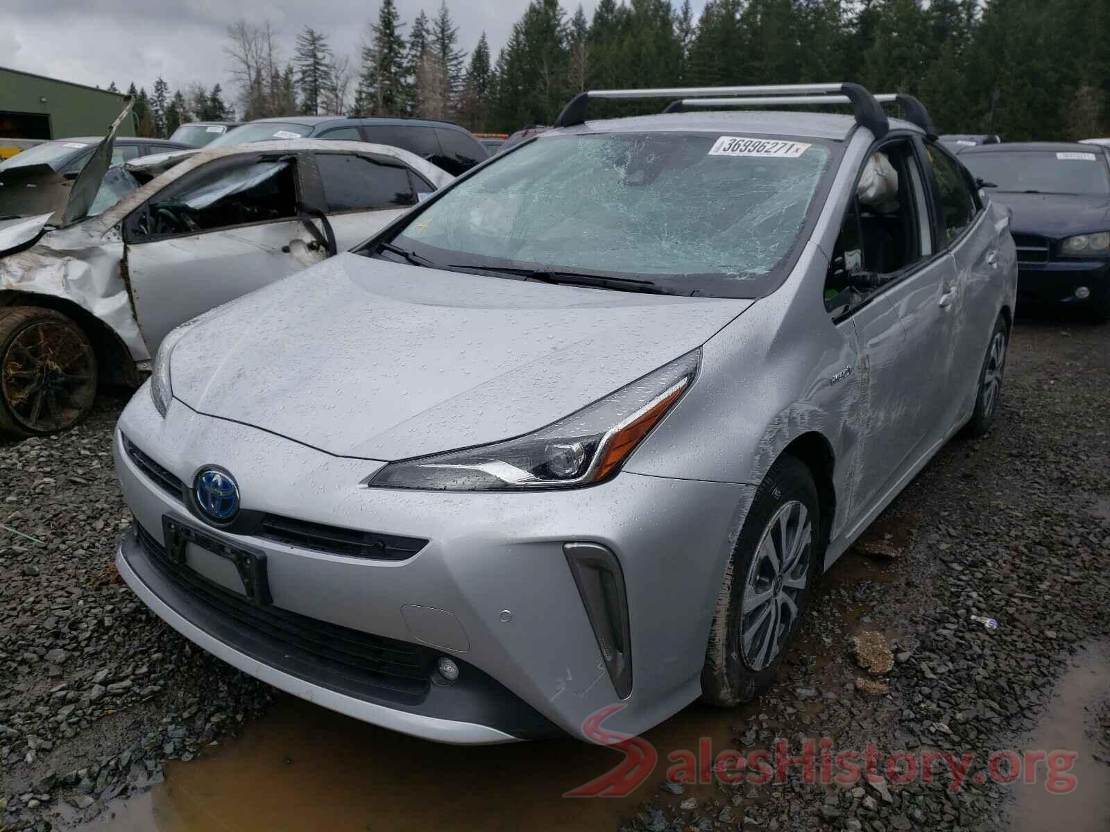 JTDL9RFU0K3001118 2019 TOYOTA PRIUS