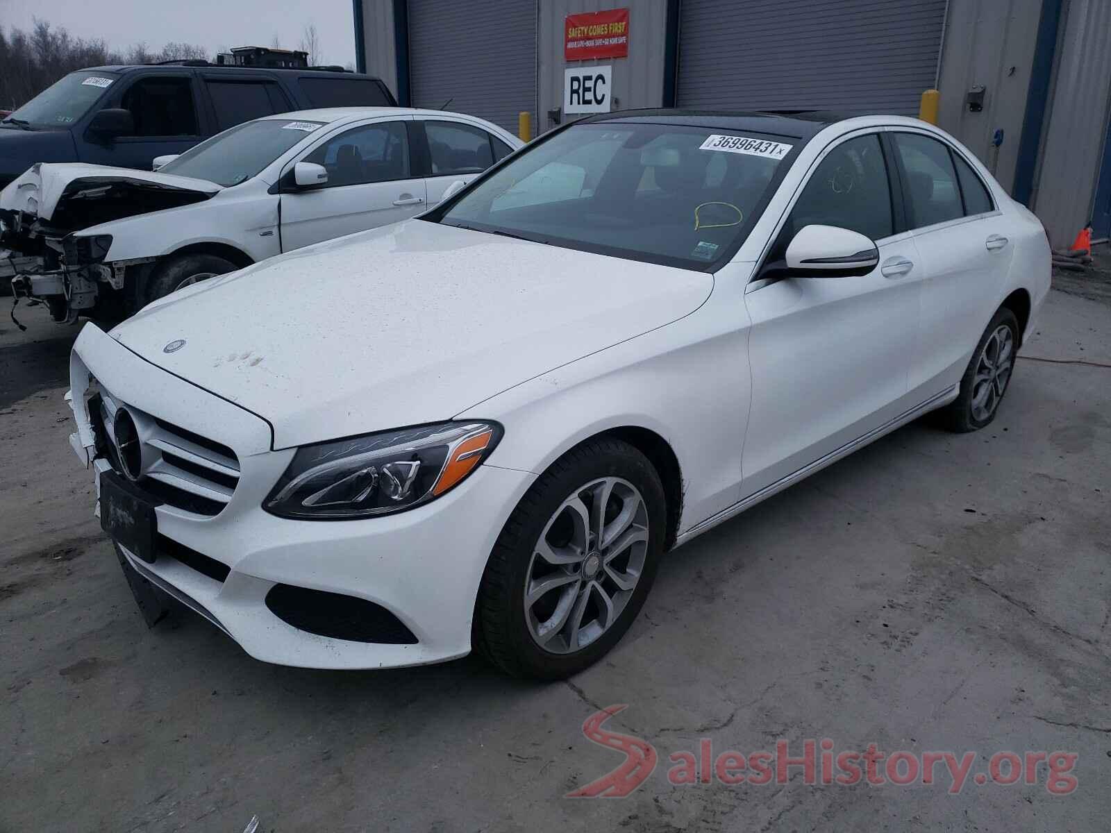 55SWF4KB7GU106485 2016 MERCEDES-BENZ C CLASS