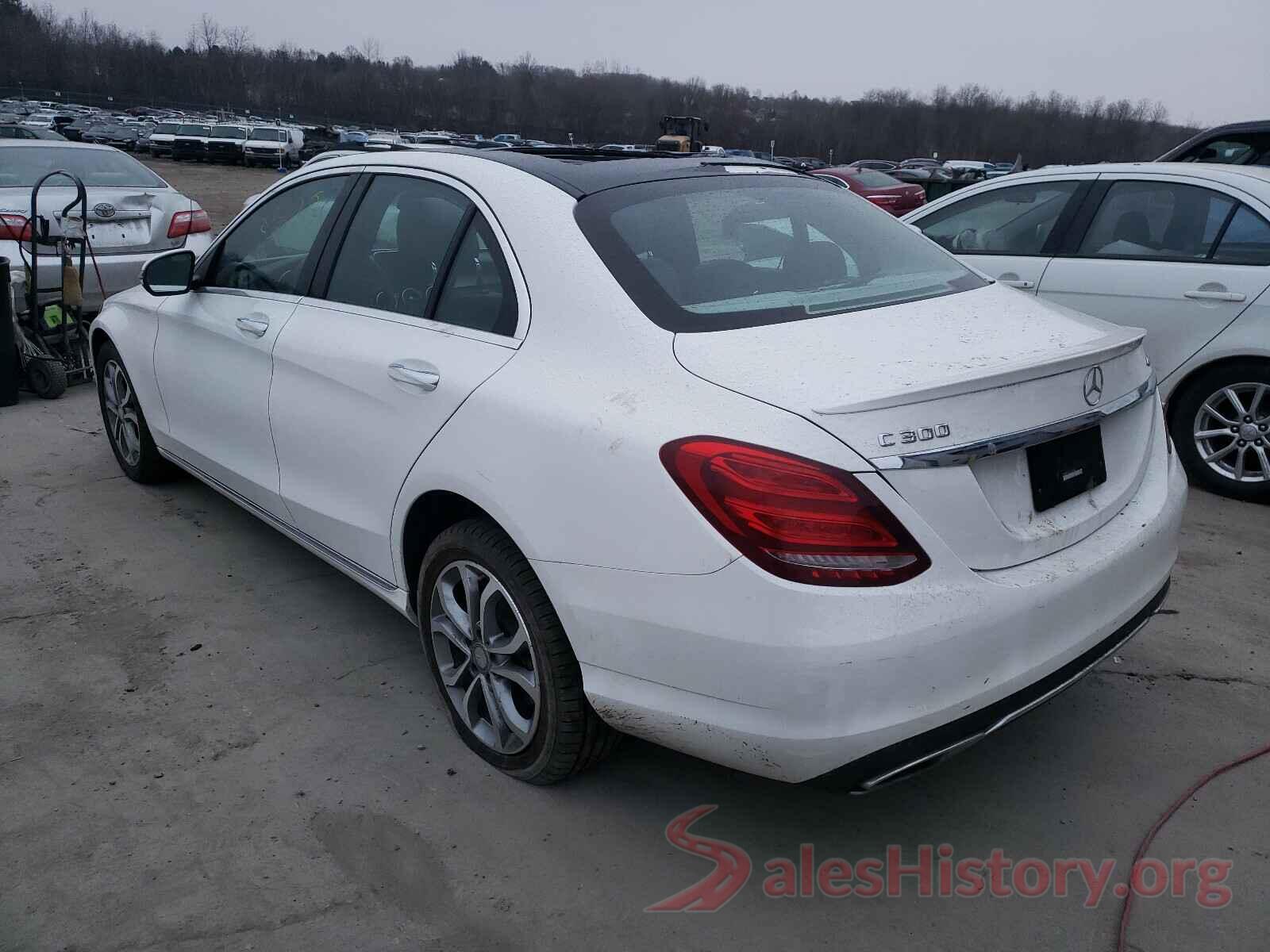 55SWF4KB7GU106485 2016 MERCEDES-BENZ C CLASS