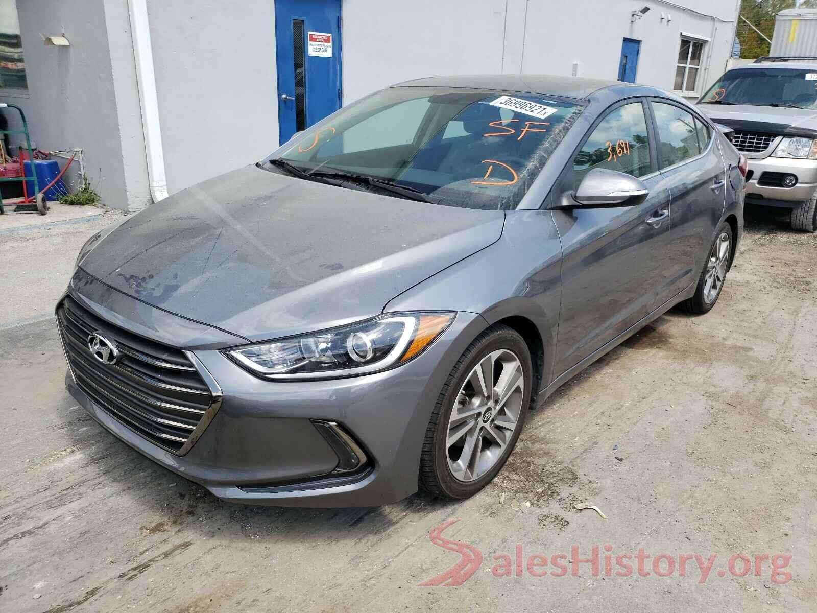 5NPD84LFXJH357272 2018 HYUNDAI ELANTRA