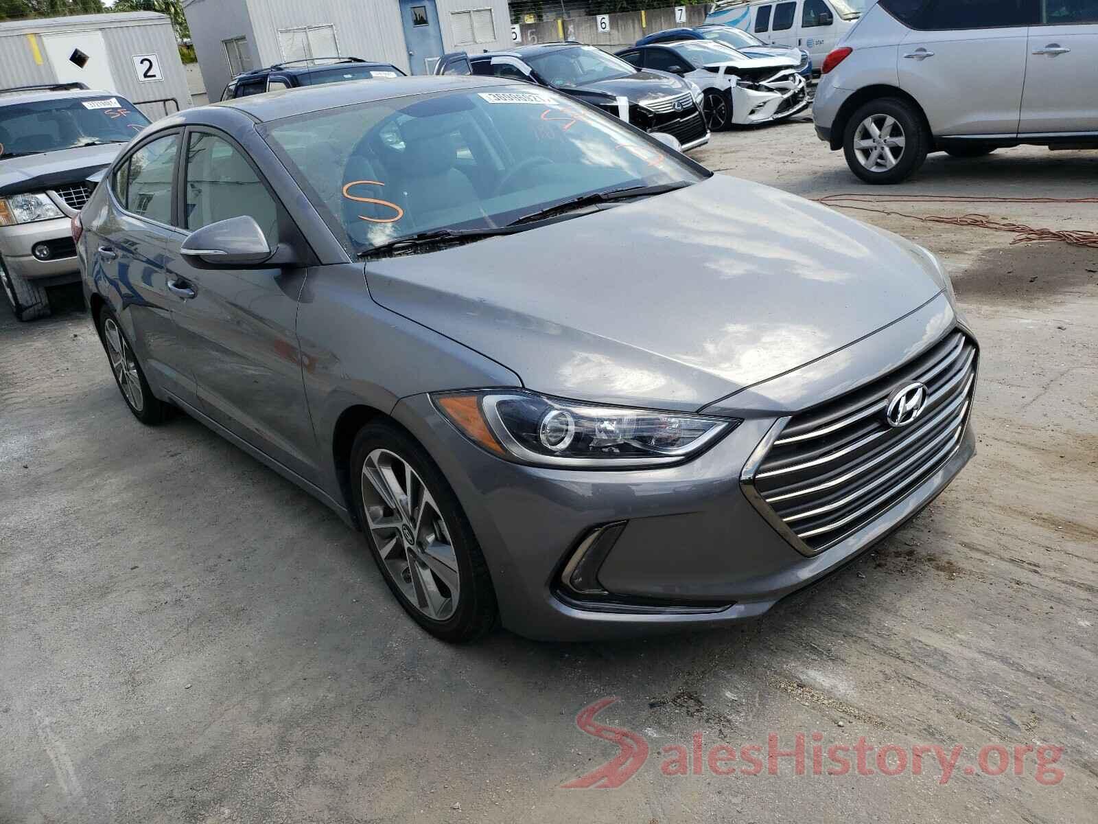 5NPD84LFXJH357272 2018 HYUNDAI ELANTRA