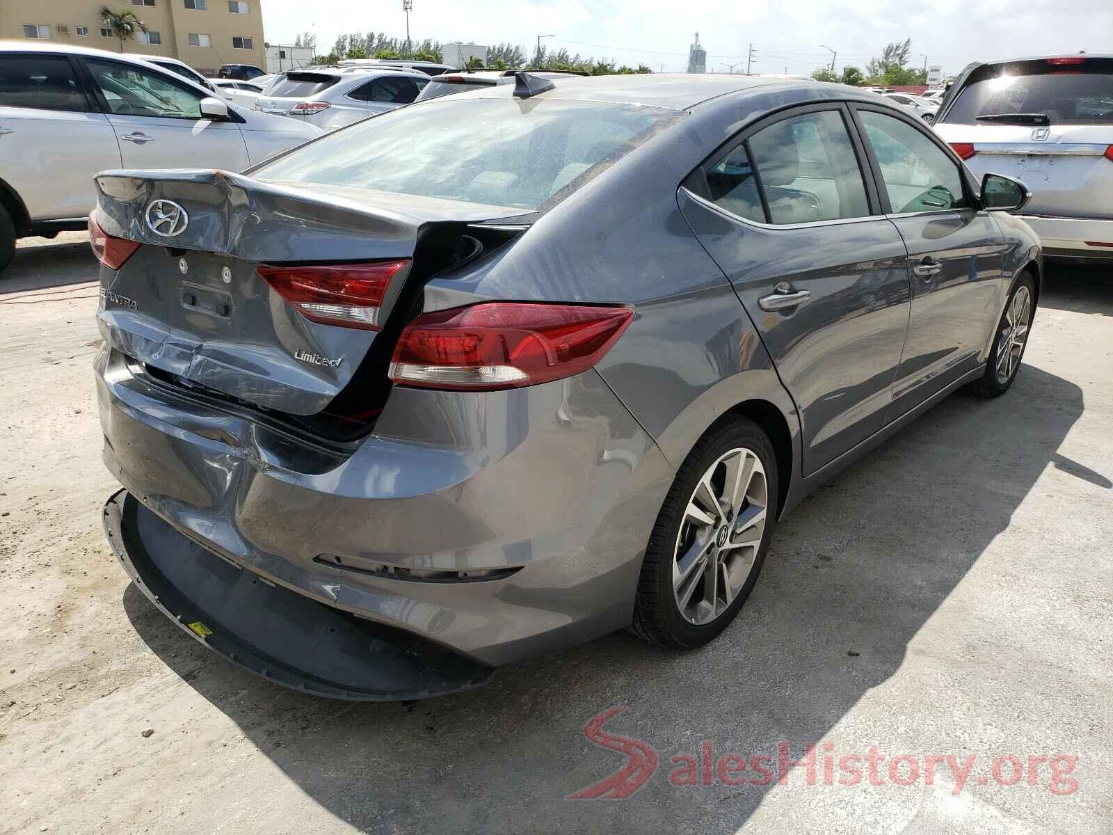 5NPD84LFXJH357272 2018 HYUNDAI ELANTRA