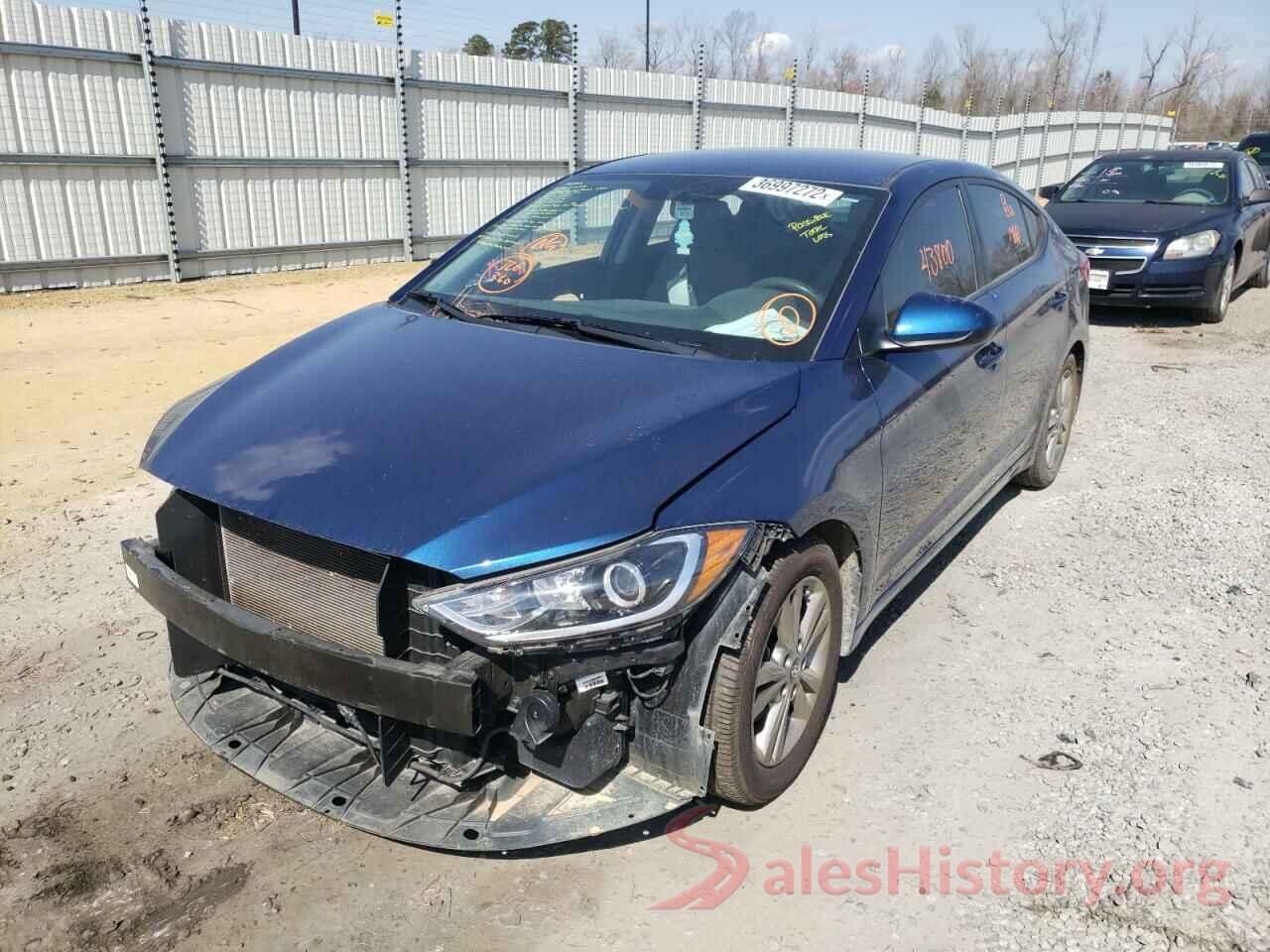 5NPD84LF9JH280944 2018 HYUNDAI ELANTRA