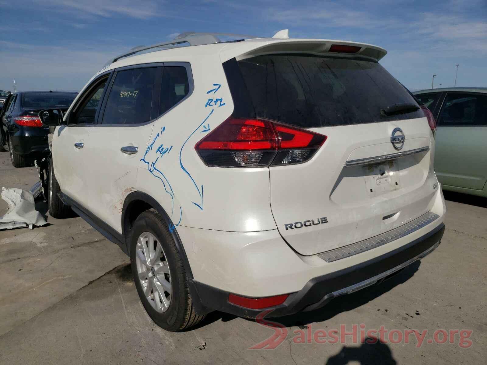 5N1AT2MNXHC778230 2017 NISSAN ROGUE