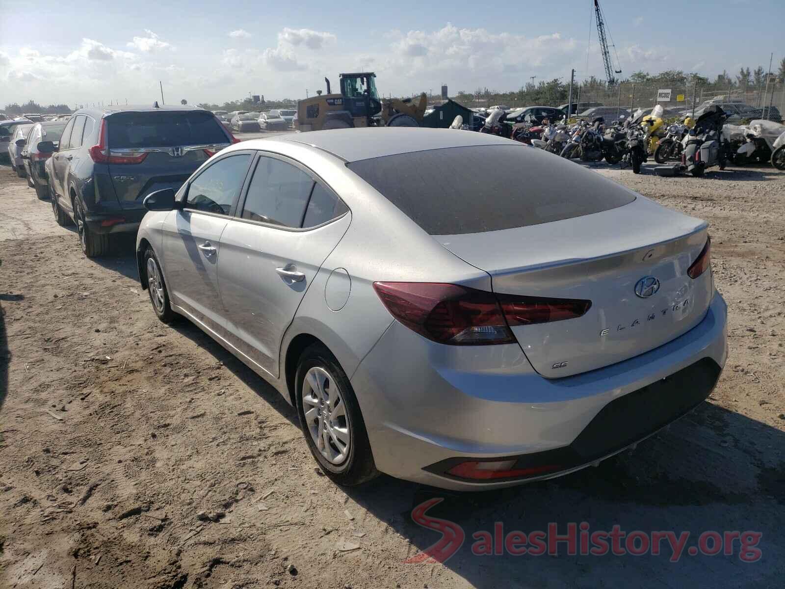 5NPD74LFXKH412520 2019 HYUNDAI ELANTRA