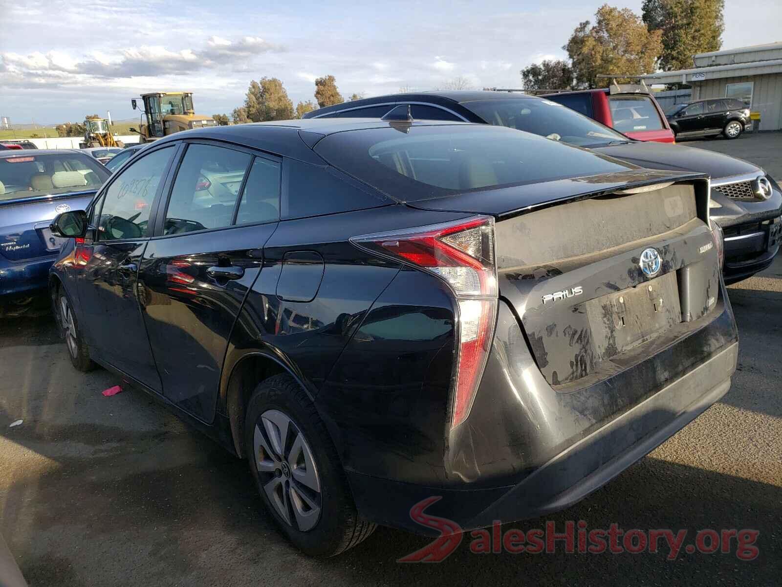 JTDKARFU0G3025431 2016 TOYOTA PRIUS