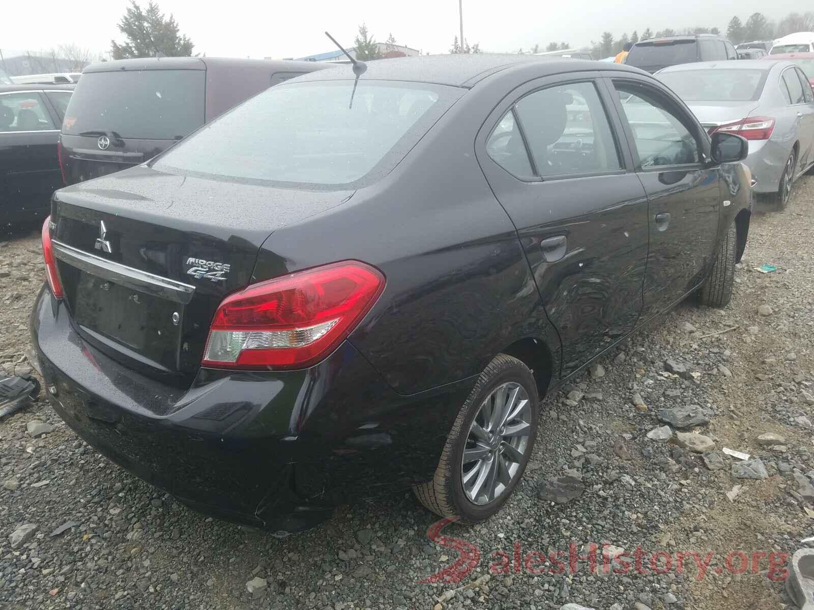 ML32F3FJ1JHF03490 2018 MITSUBISHI MIRAGE