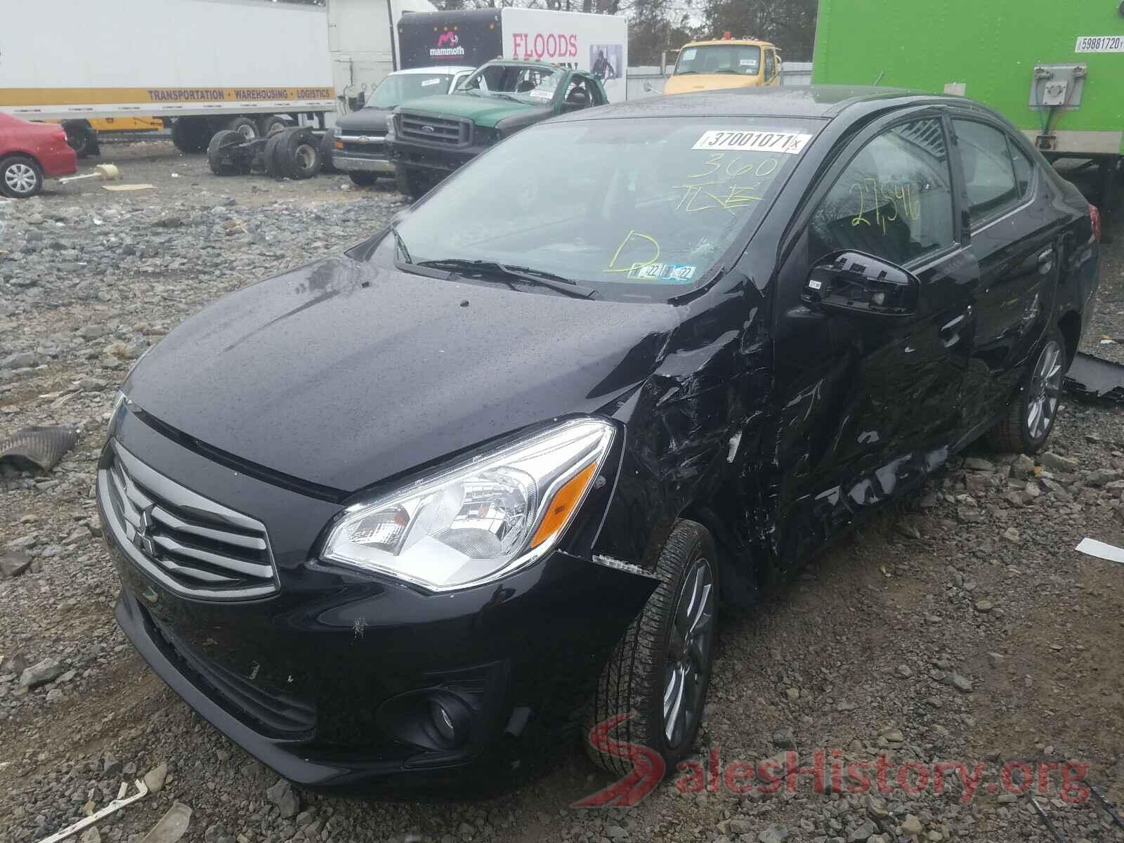 ML32F3FJ1JHF03490 2018 MITSUBISHI MIRAGE