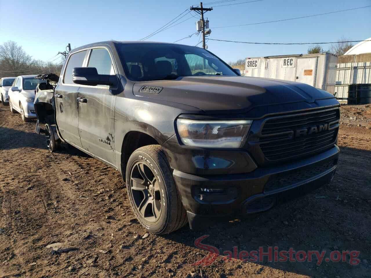 1C6SRFFTXLN283895 2020 DODGE RAM 1500