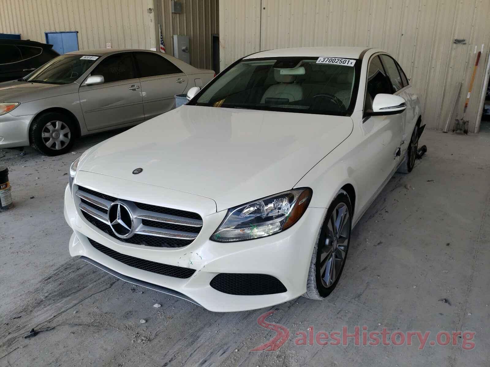 55SWF4JBXHU187002 2017 MERCEDES-BENZ C CLASS