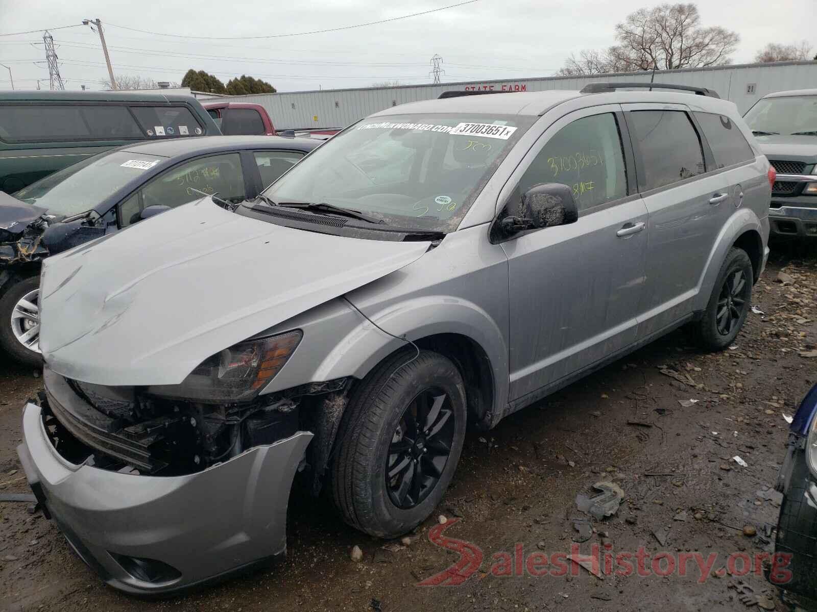 3C4PDCBB9KT844725 2019 DODGE JOURNEY