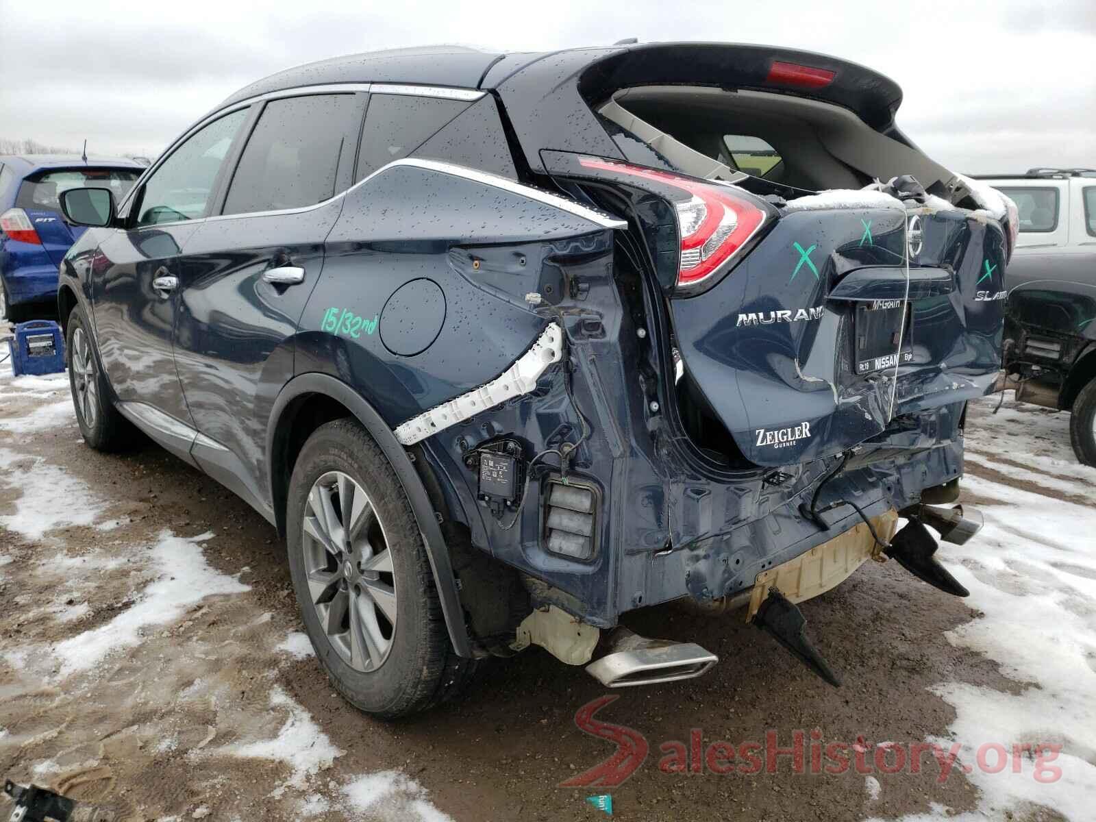 5N1AZ2MH0HN141229 2017 NISSAN MURANO