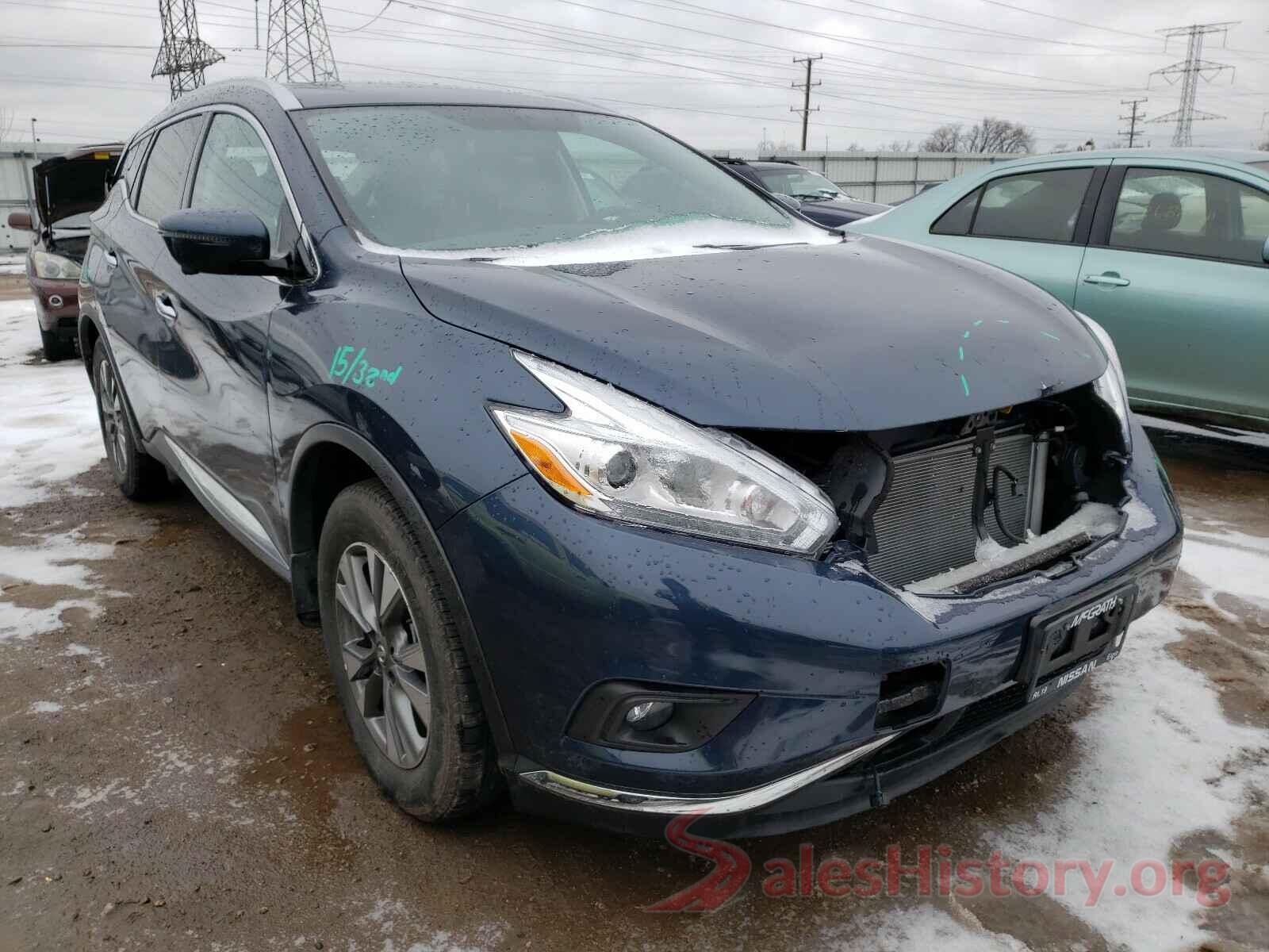 5N1AZ2MH0HN141229 2017 NISSAN MURANO