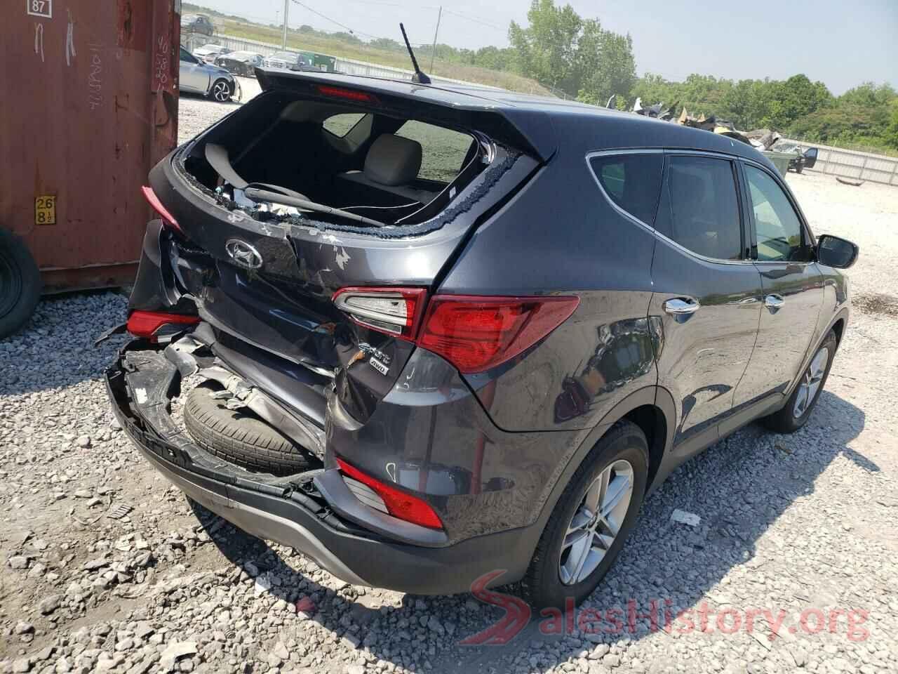 5XYZTDLB5JG511847 2018 HYUNDAI SANTA FE