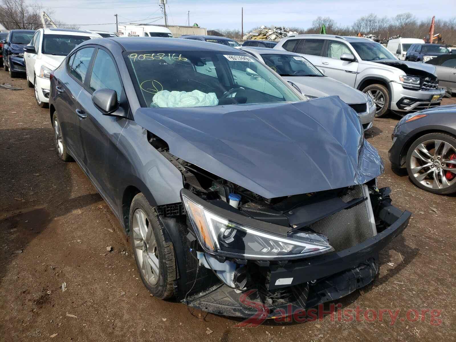 5NPD84LF5KH438116 2019 HYUNDAI ELANTRA