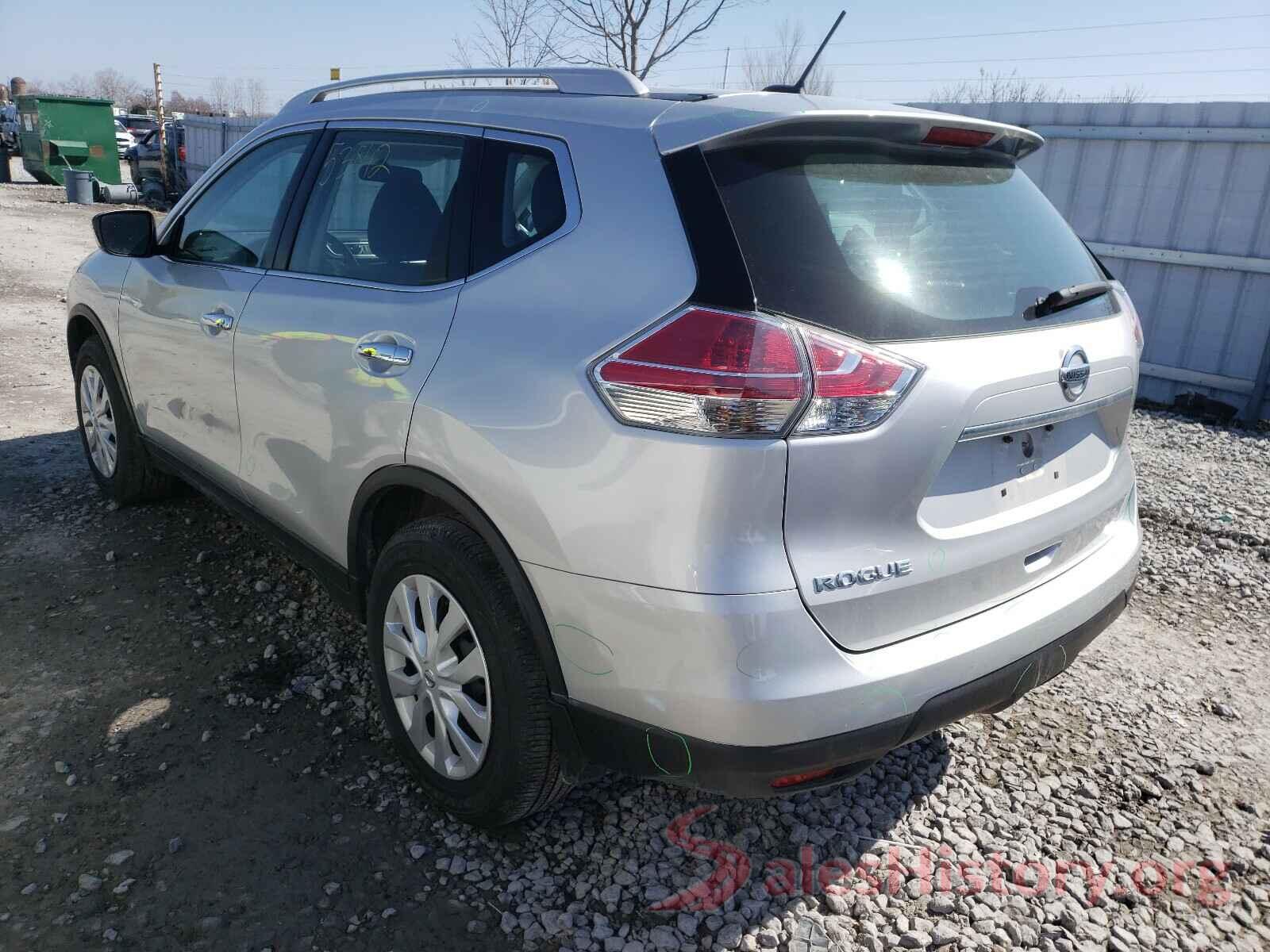 5N1AT2MT5GC912560 2016 NISSAN ROGUE