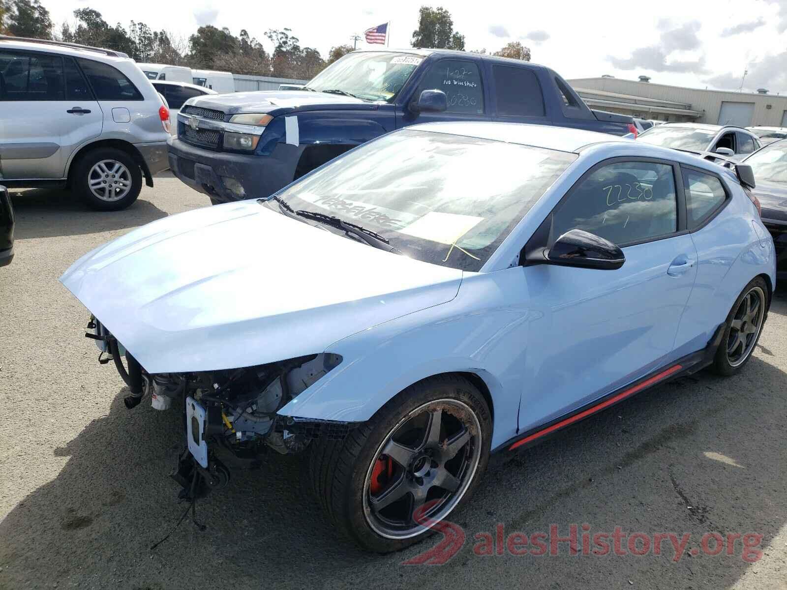 KMHT36AH9LU003421 2020 HYUNDAI VELOSTER