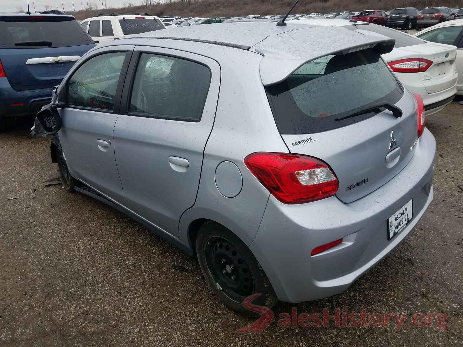 ML32A3HJXHH015576 2017 MITSUBISHI MIRAGE