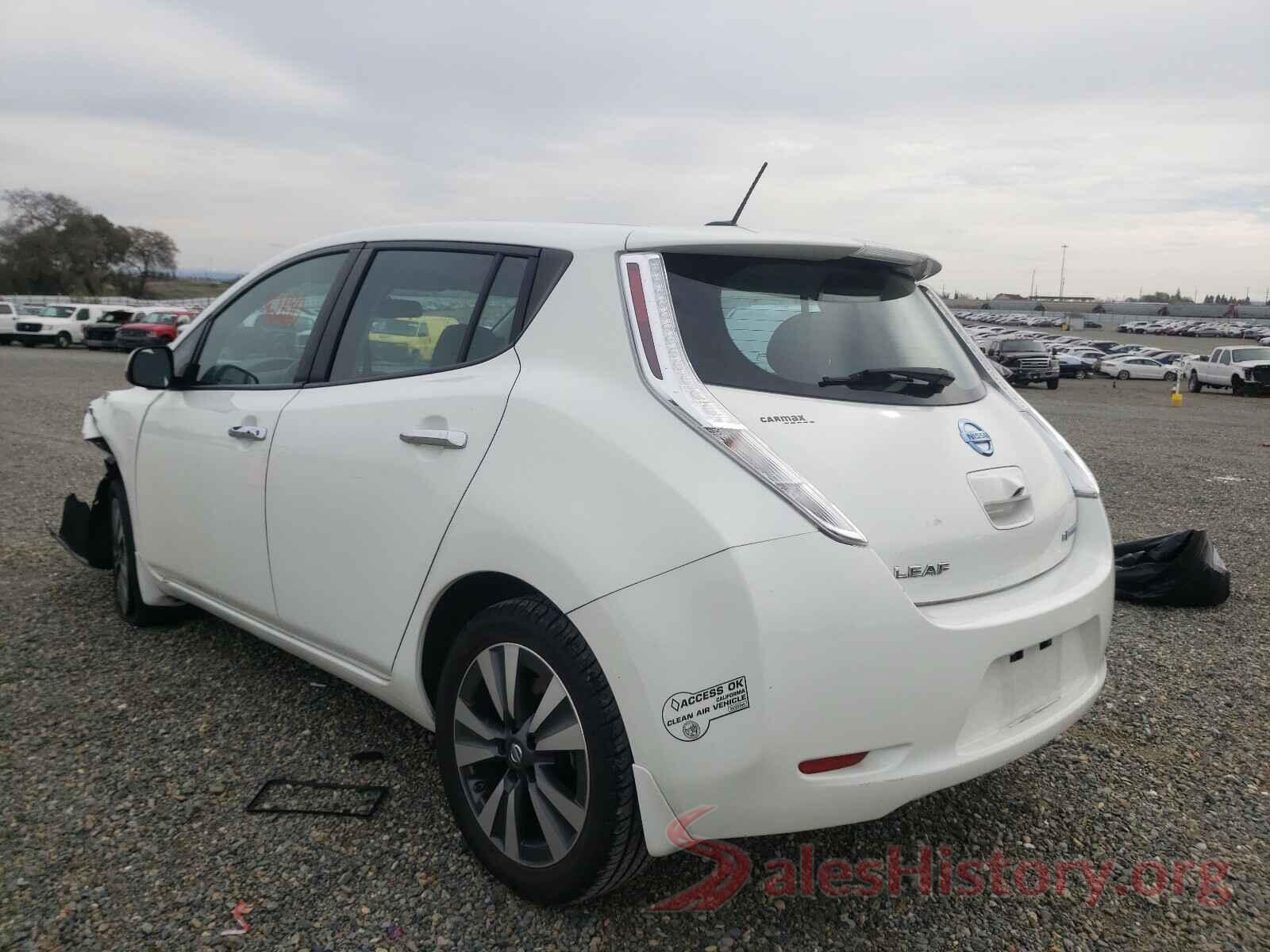 1N4BZ0CP1GC309529 2016 NISSAN LEAF