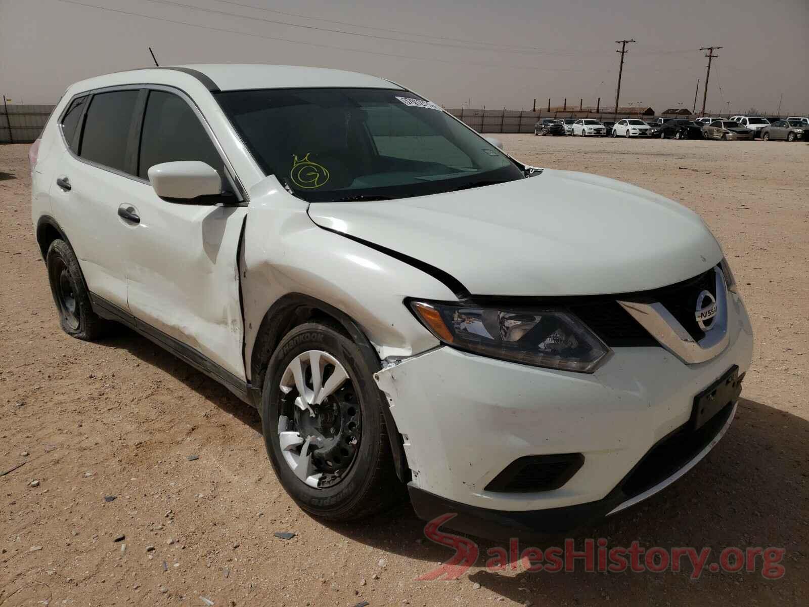 5N1AT2MT1GC848839 2016 NISSAN ROGUE