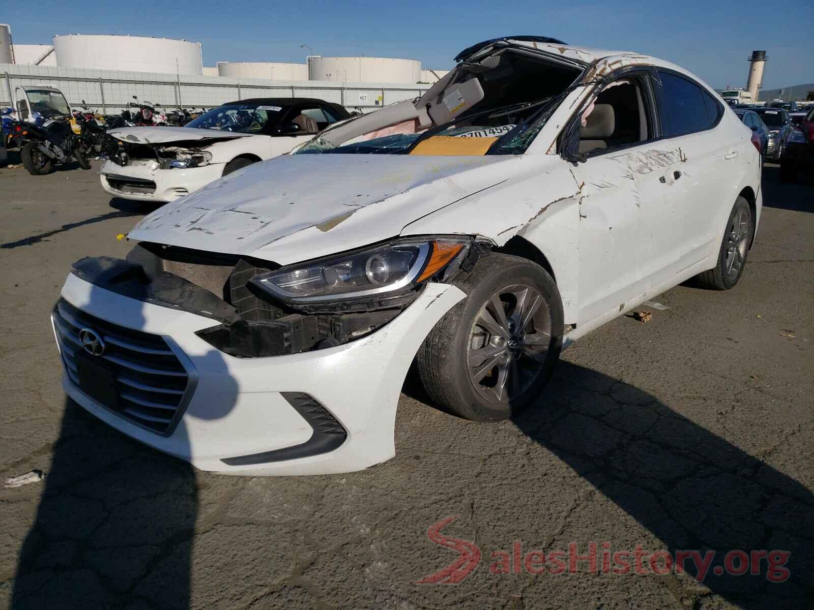 5NPD84LF5HH105374 2017 HYUNDAI ELANTRA