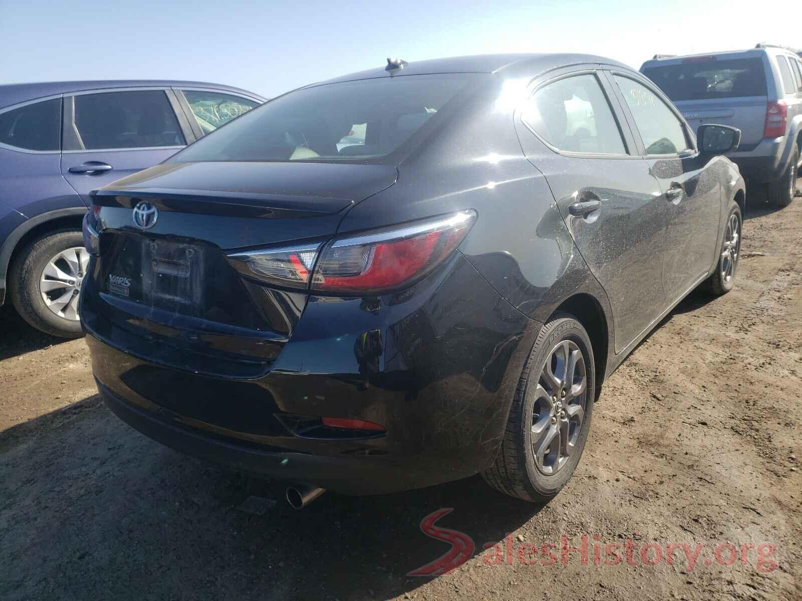 3MYDLBYV3KY514813 2019 TOYOTA YARIS