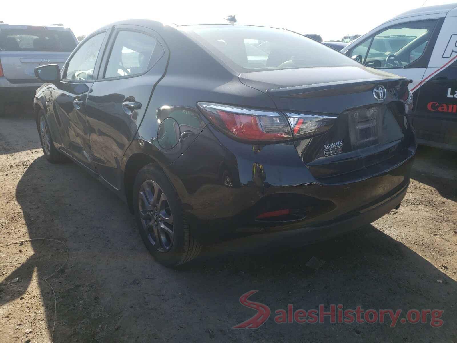 3MYDLBYV3KY514813 2019 TOYOTA YARIS