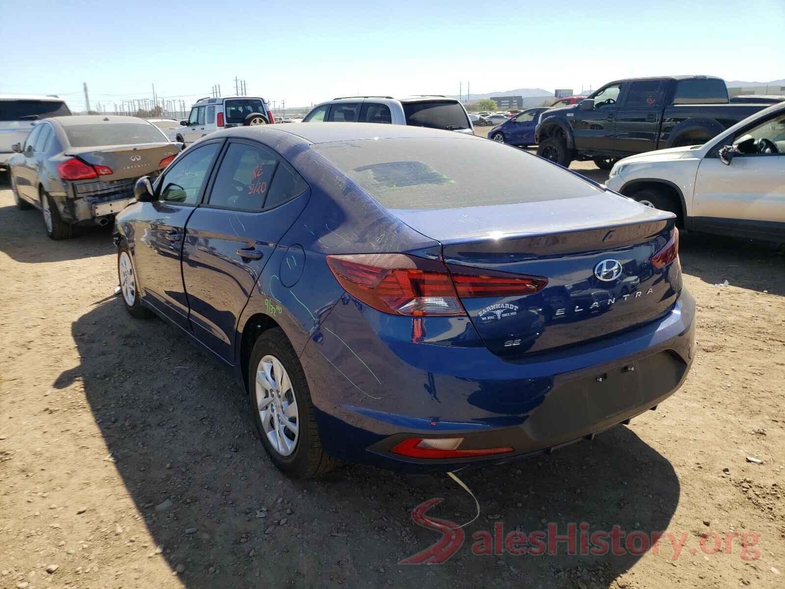 5NPD74LF6LH612652 2020 HYUNDAI ELANTRA