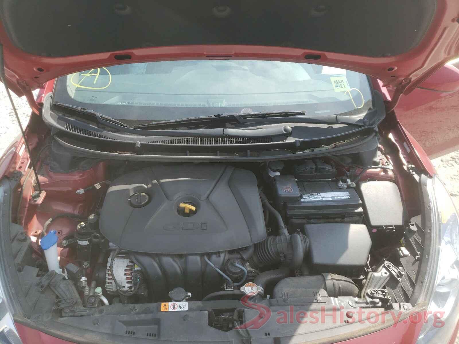 KMHD35LH9GU332248 2016 HYUNDAI ELANTRA