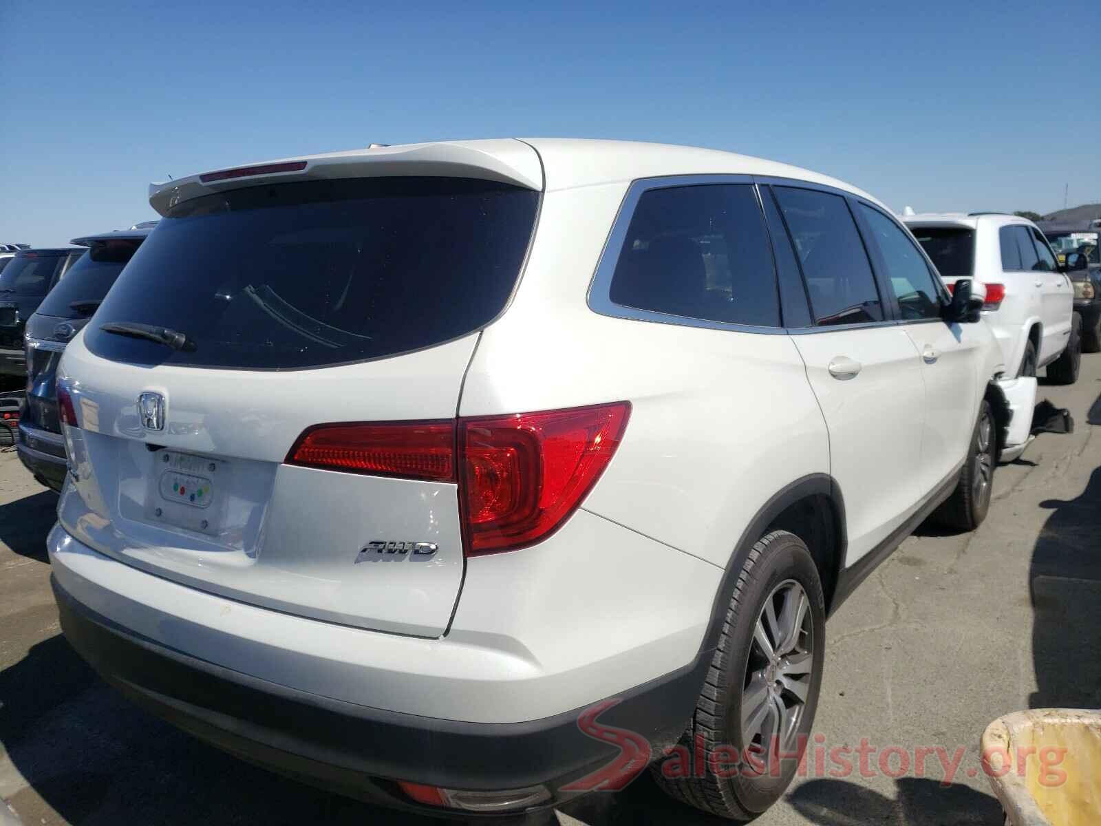 5FNYF6H51GB076178 2016 HONDA PILOT