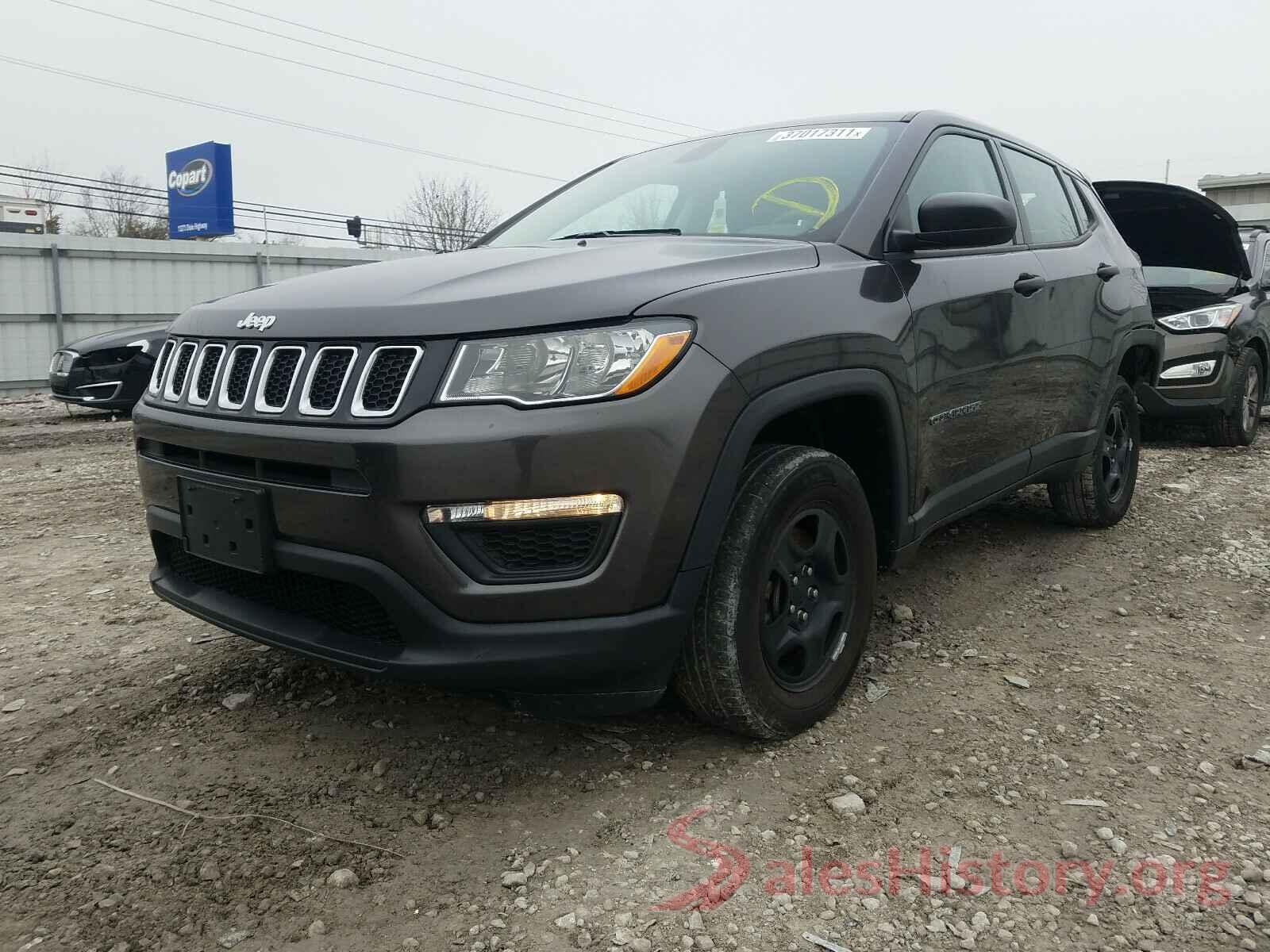 3C4NJDAB0KT597652 2019 JEEP COMPASS