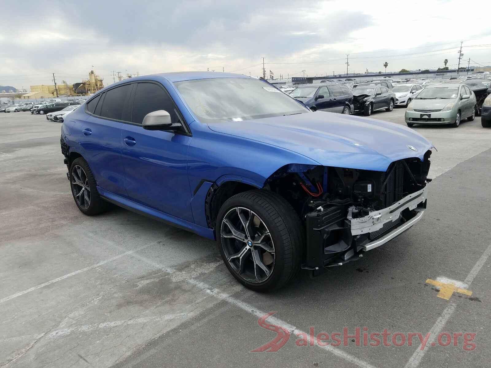 5UXCY8C05LLE40462 2020 BMW X6